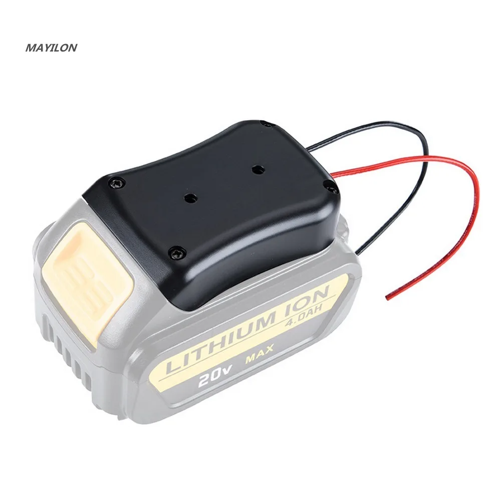 

DIY Battery Adapter for DeWALT 20V Max 18V Dock Power Connector 12AWG Robotics Connectors Power Conversion