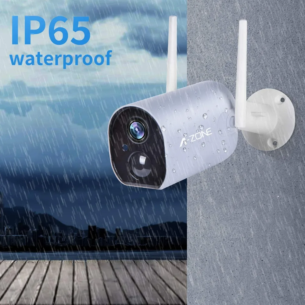 Камера видеонаблюдения 1080P Wi Fi на солнечной батарее|Камеры видеонаблюдения| |