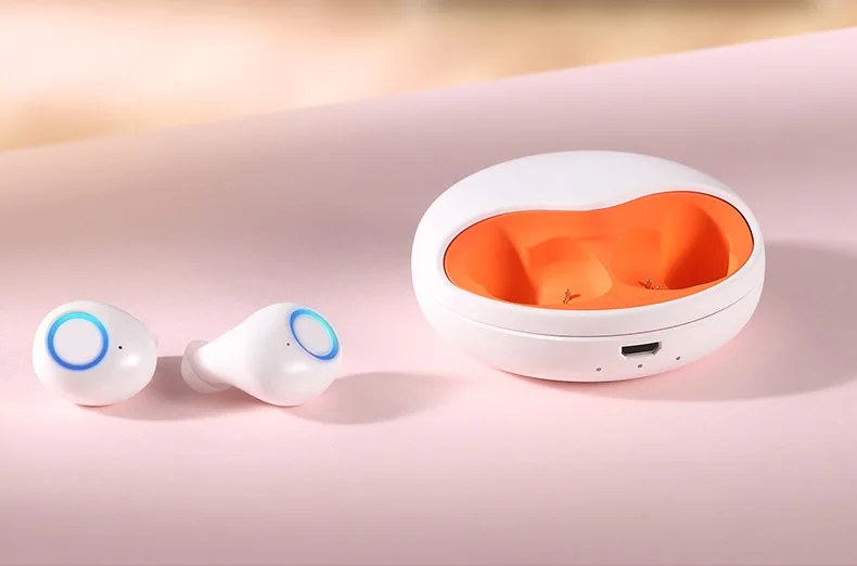 Гарнитура TWS настоящие беспроводные наушники Bluetooth наушники Handsfree переносной зарядный чехол Авто пара в ухо для iPhone samsung Xiaomi