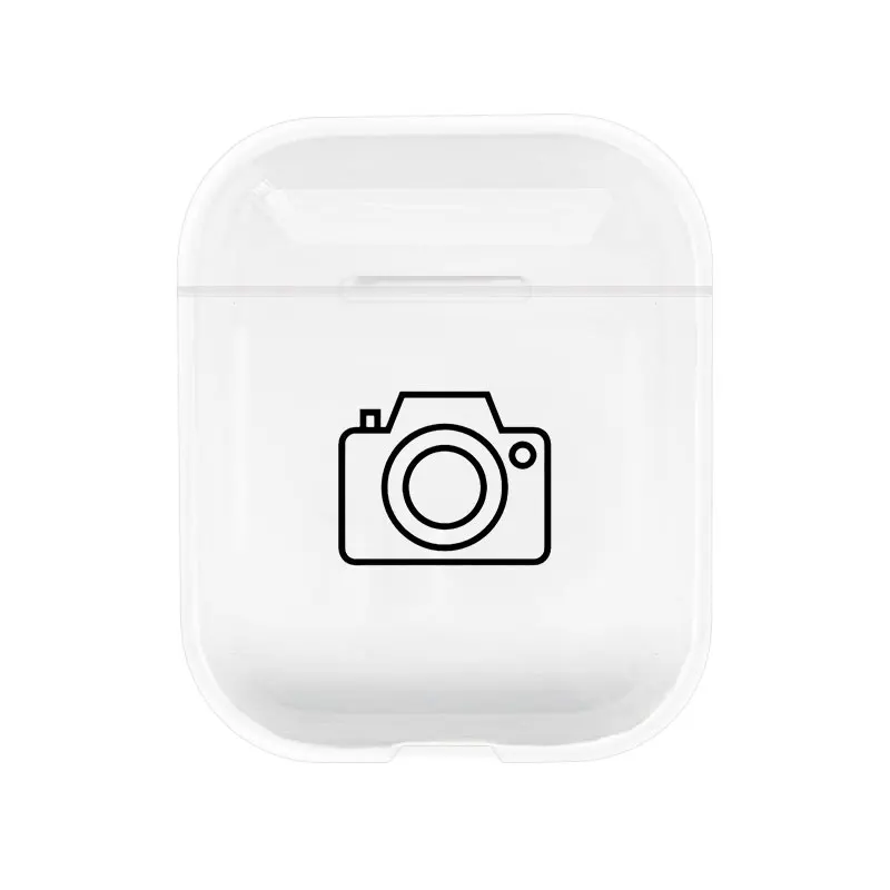 Милый чехол для Apple airpods чехол мультфильм путешествия слово mapпрозрачный Bluetooth наушники чехол для Airpods наушники мягкий чехол