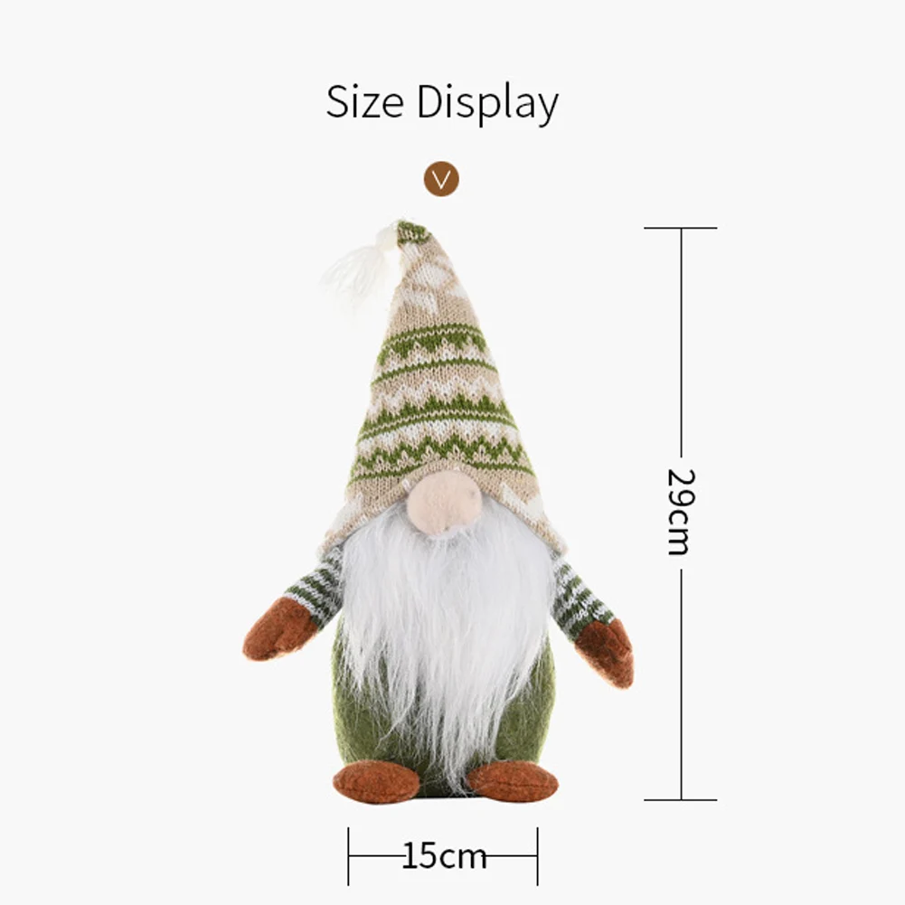Christmas Decorations Gnome Santa Claus Faceless Dwarf Dolls Ornaments Gifts Xmas Gifts&ampDecors for Home Restaurants Office | Дом и сад