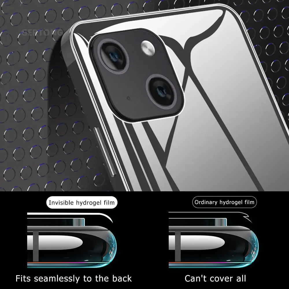 Гидрогелевая пленка для iphone 13 12 11 Pro Max X XR XS 7 8 Plus SE защитная переднего и заднего