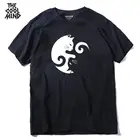 COOLMIND QI0234A, 100% хлопок, короткий рукав, Круглый ворот, Мужская футболка, повседневная, уличный стиль, 2018, новый дизайн, свободная футболка для мужчин