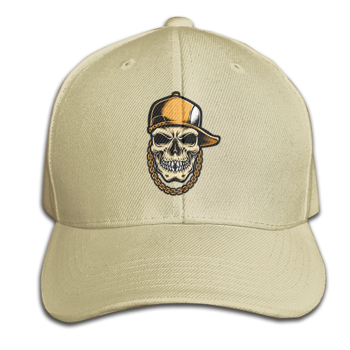 

Hip-hop Skull man's women's Fashionable breathable Baseball Cap