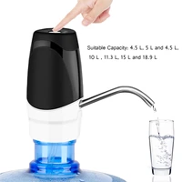 automatic usb charging water bottle pump dispenser portable electric drinking bottle switch single cooling type water dispenser