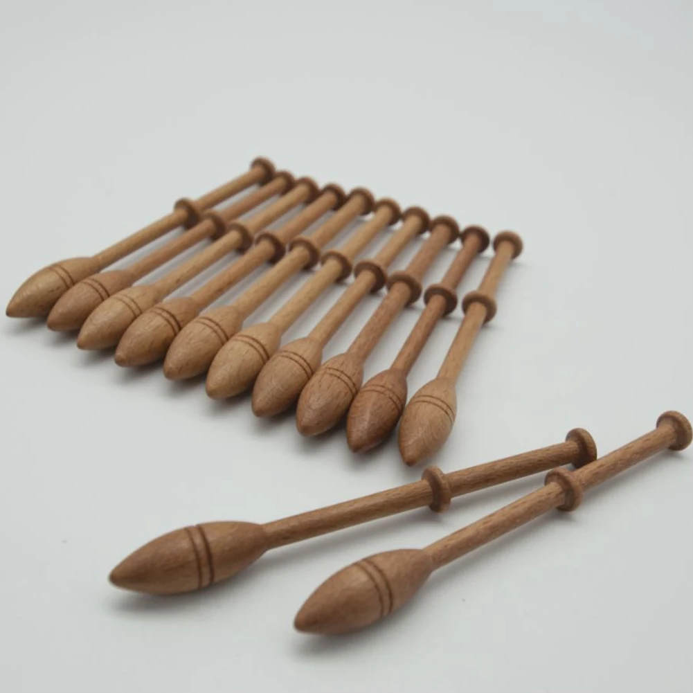 12 шт./компл. деревянные вязанные иглы Швейные аксессуары портативные DIY кружевные
