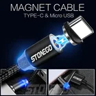 Магнитный USB-кабель STONEGO, кабель USB Type-C для быстрой зарядки, магнитное зарядное устройство, кабель Micro USB для зарядки и передачи данных, шнур USB