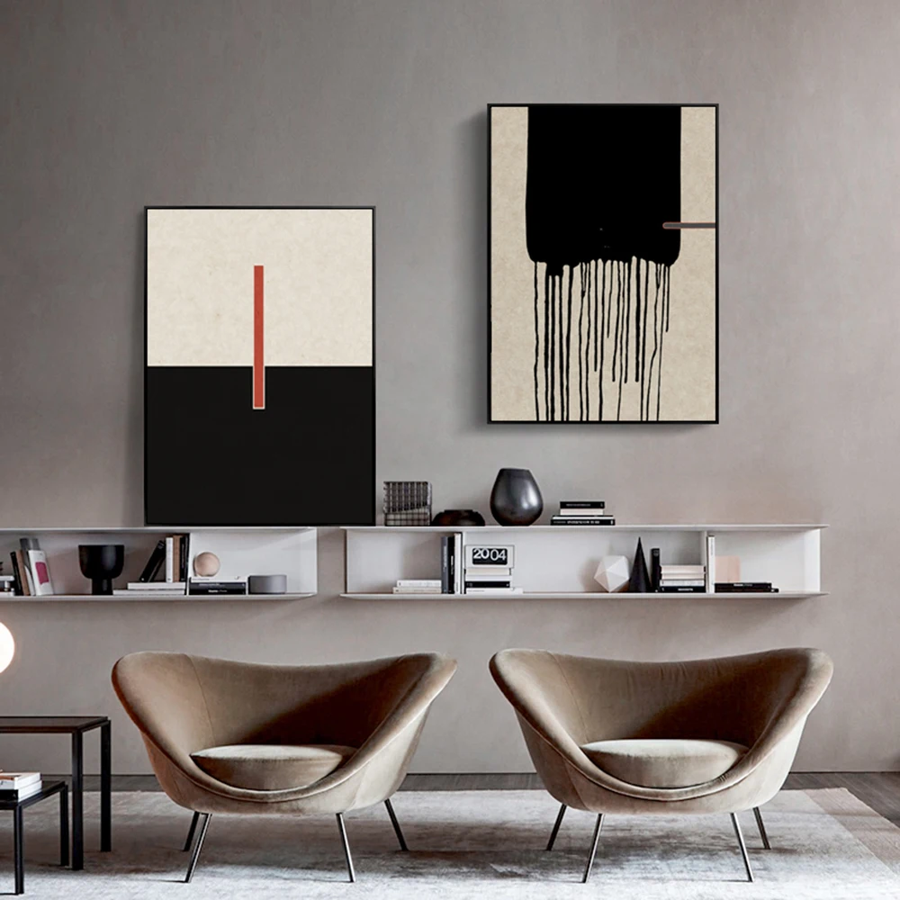 Персонализированный абстрактный эскиз современный Hd Печатный пейзаж постер