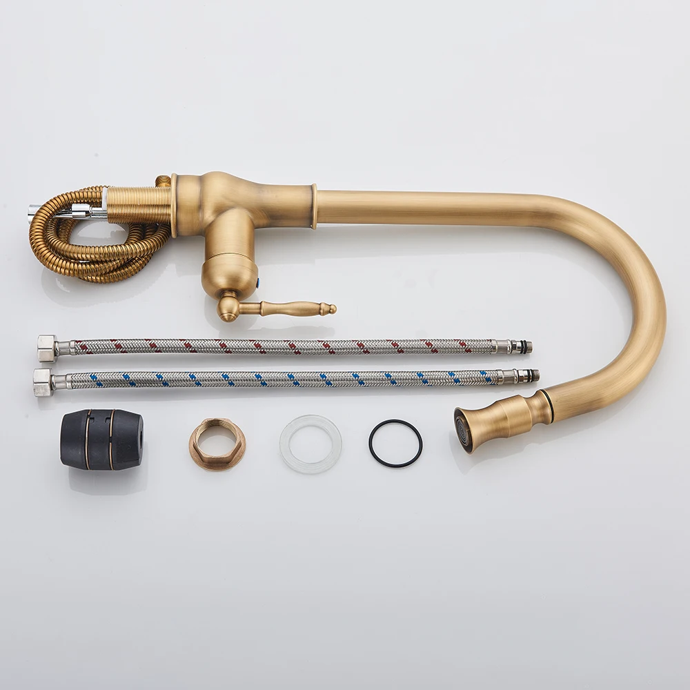 Смеситель для кухни из латуни с одной ручкой |