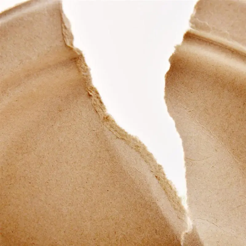 50 шт. 7 дюймов одноразовая бумажная пульпа тарелки разлагаемые круглые десертные