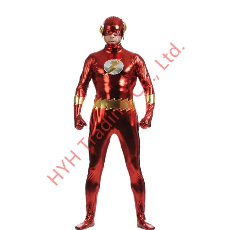 Флэш сезон 4 Барри Аллен флэш косплей карнавальный костюм костюмы на Хэллоуин для