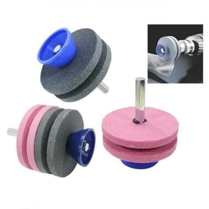 Mower Sharpener Grindstone / Industrial Grinding Head / Four Layer Grinding Wheel Sharpener Grindstone /Sharpener Grindstone