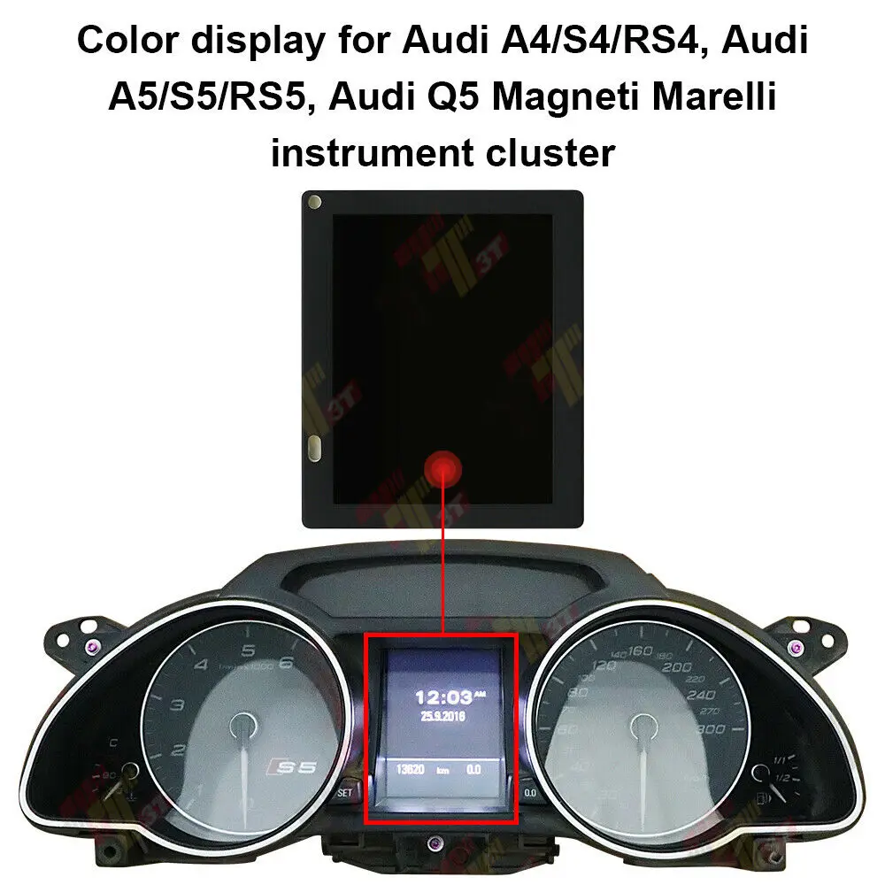 Дисплей для Audi A4 S4 RS4 A5 S5 RS5 Q5 Magneti Marelli кластер приборной панели цветной ЖК