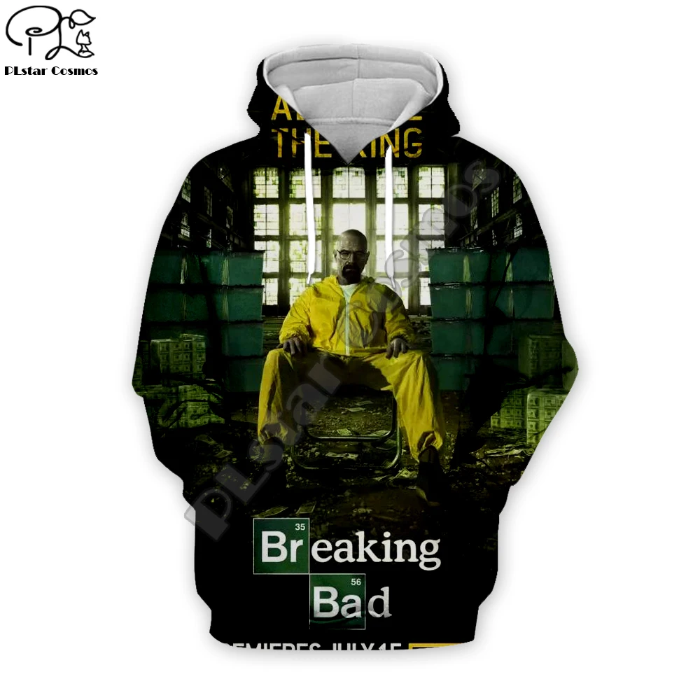 

New Men Women El Camino Breaking Bad Movie 3d Hoodie Fashion harajuku pullover Sweatshirt Zipper jacket Long Sleeve Top Coat 006