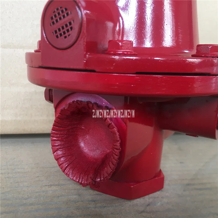 

WF1588-25 Gas Pressure Gauge Regulator Aluminum Alloy Gas Pressure Reducing Valve Gas Pressure Reducer DN25 16kgf / cm2 200kg/ h