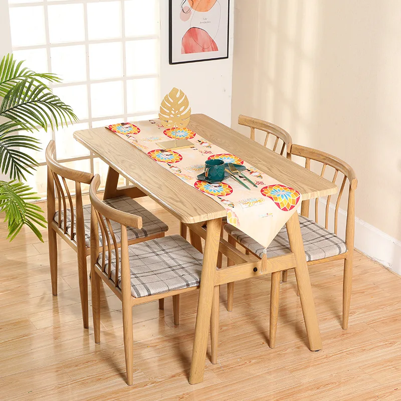 

Table runner simple home fashion home fabric printing hotel table decoration table runner