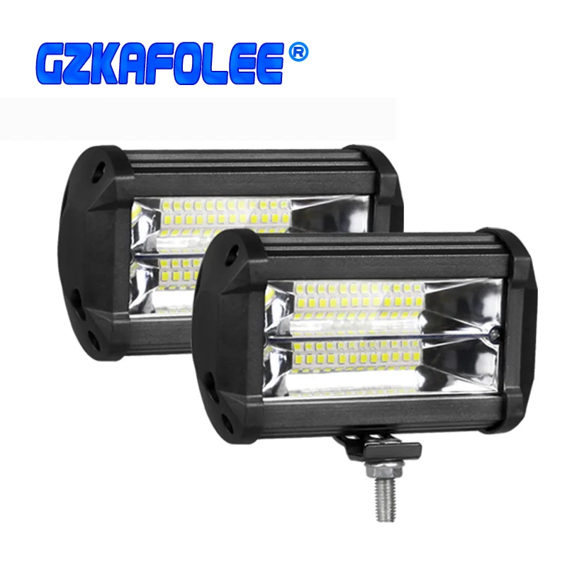 LED Bar 72W Work Light for Truck Spot/Flood Beam Driving Car ATV 4x4 Offroad Jeep Tractor 12V/24V bar | Автомобили и мотоциклы