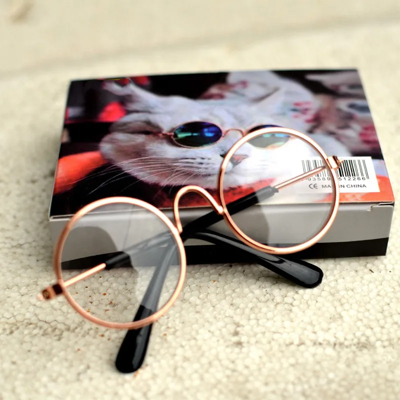 

Fashion Pet Dogs Glasses Pets Cats Eye-wear Multi-color Sunglasses Photos Props Accessories Supplies Creative Trend Sunglasses