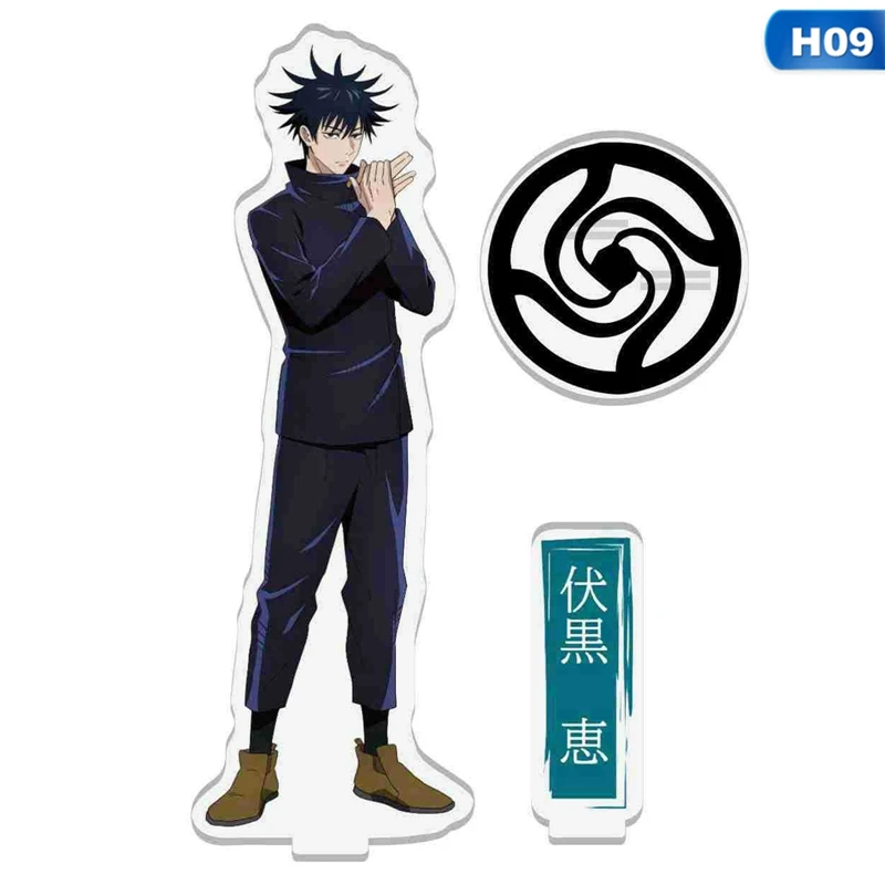 

Anime Jujutsu Kaisen Acrylic Figure Stand Model Plate Yuji Itadori Gojo Satoru Fushiguro Megumi Desk Decor Cosplay Accessories