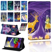 tablet case for lenovo tab 2 a7a8a10 70tab 3tab 4 tablet foldable dust proof protective case cover stylus