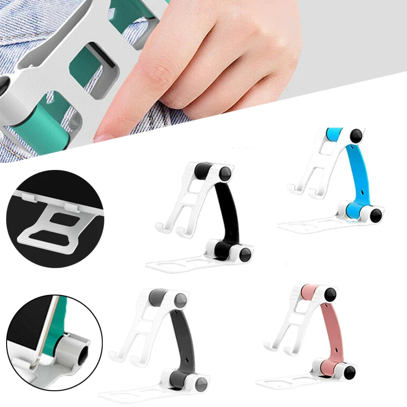

ZUIDID Universal 4-Color Camera Mini Multi-Angle Adjustable Bi-Fold Mobile Phone Holder Suitable for All Kinds of Mobile Phones