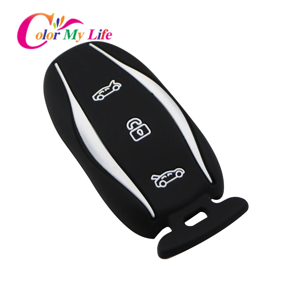 Силиконовый автомобильный брелок для ключей защитный чехол держатель пульта
