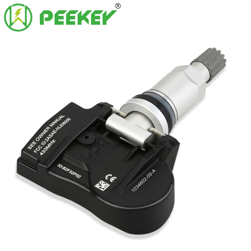 

PEEKEY TPMS 43hz Tire Pressure Sensors for Tesla Model S Model X Model 3 1034602-00-A 103460200A
