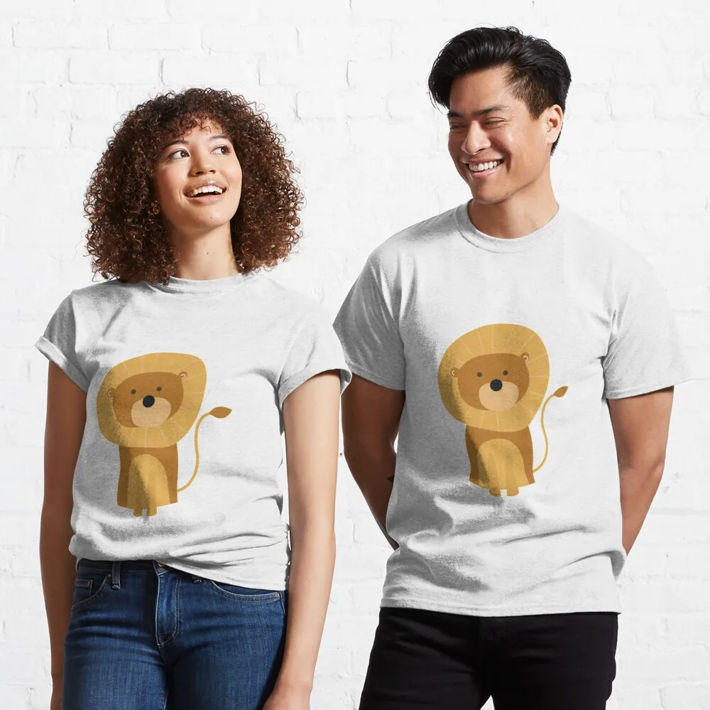 

Tops T Shirt Women Furry Lion Classic T-Shirt