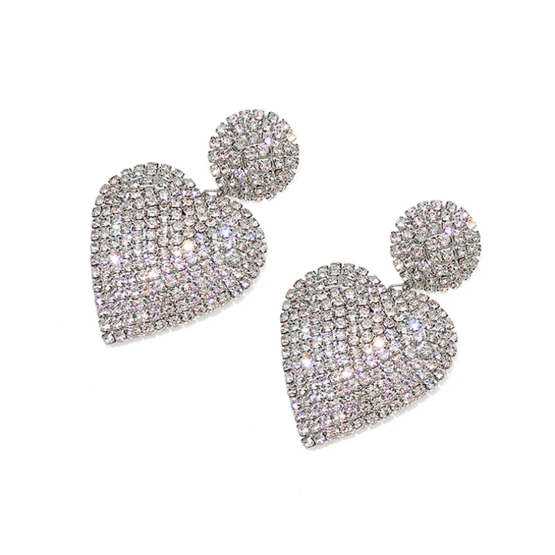 

Drop Heart Earrings For Women Pendientes Kolczyki Earings Kolczyki Damskie Oorbellen Pendientes Aros Jewellery Boucle Oreille