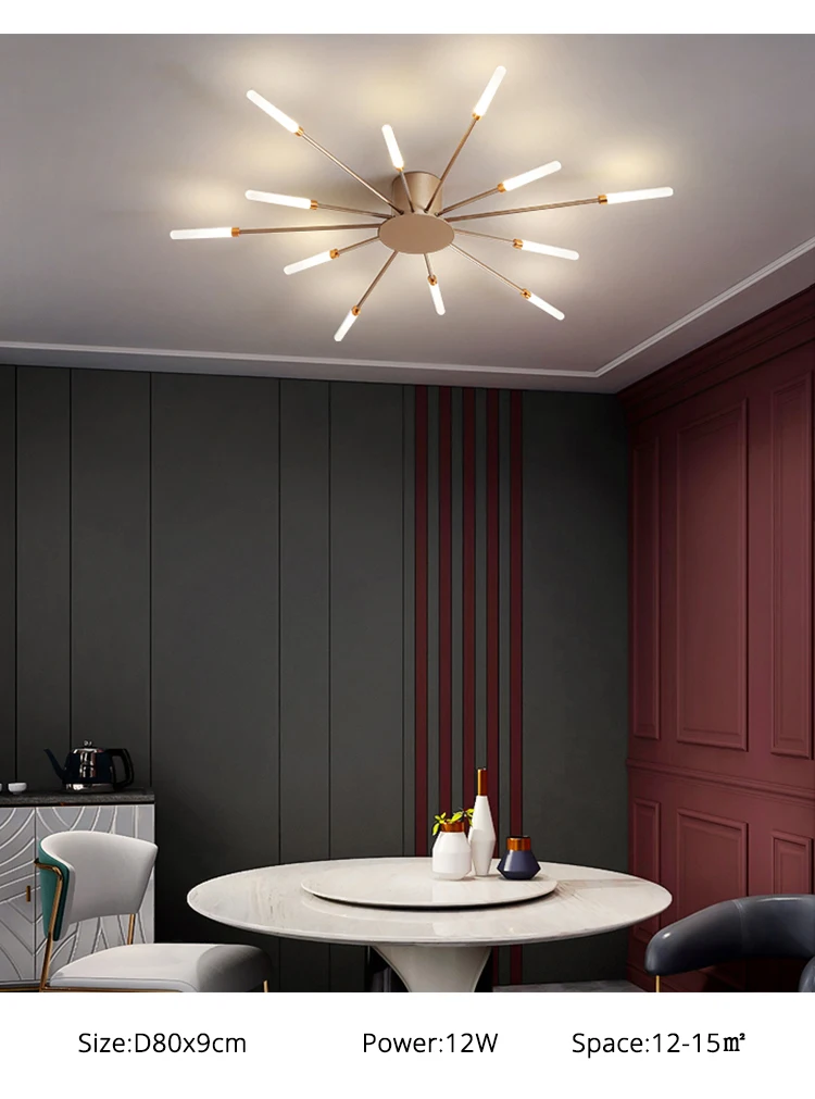Modern Chandeliers Lights LED Luster Indoor Deco Lighting For Bedroom Hall Living Room Iron Acrylic Lamps Fixture Frame 220V chandelier light