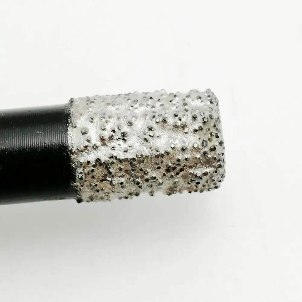 SHDIATOOL 2pcs/set Dia 1/4&quot&amp5/16&quot(6+8mm) Vacuum Brazed 5/8-11 Diamond Dry Drilling Bits Tile Hole Saw Core Drill Bit |