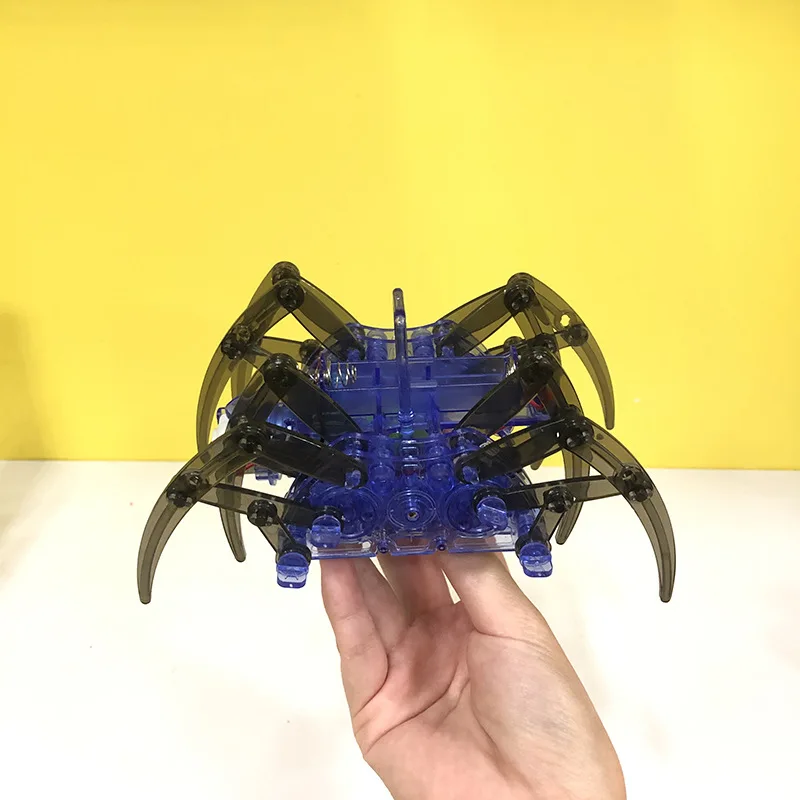 

Teenagers Children Scientific DIY Assembled Toys Science Education Series Electric Spider Robot Experimental Physics Puzzlenew