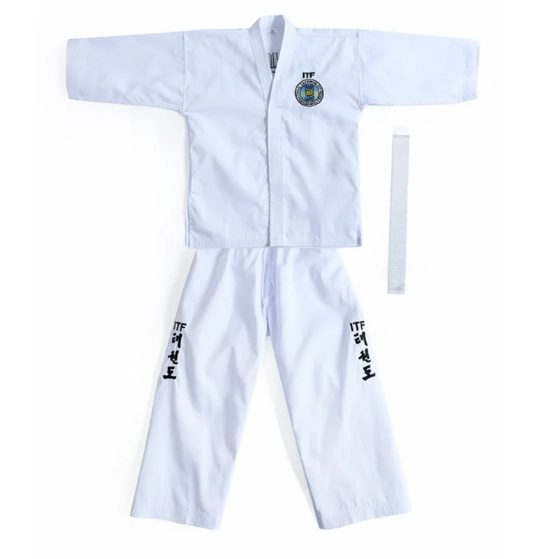 

Taekwondo clothes all cotton children's Taekwondo clothes training clothes all cotton clothes men's and women's long sleeves