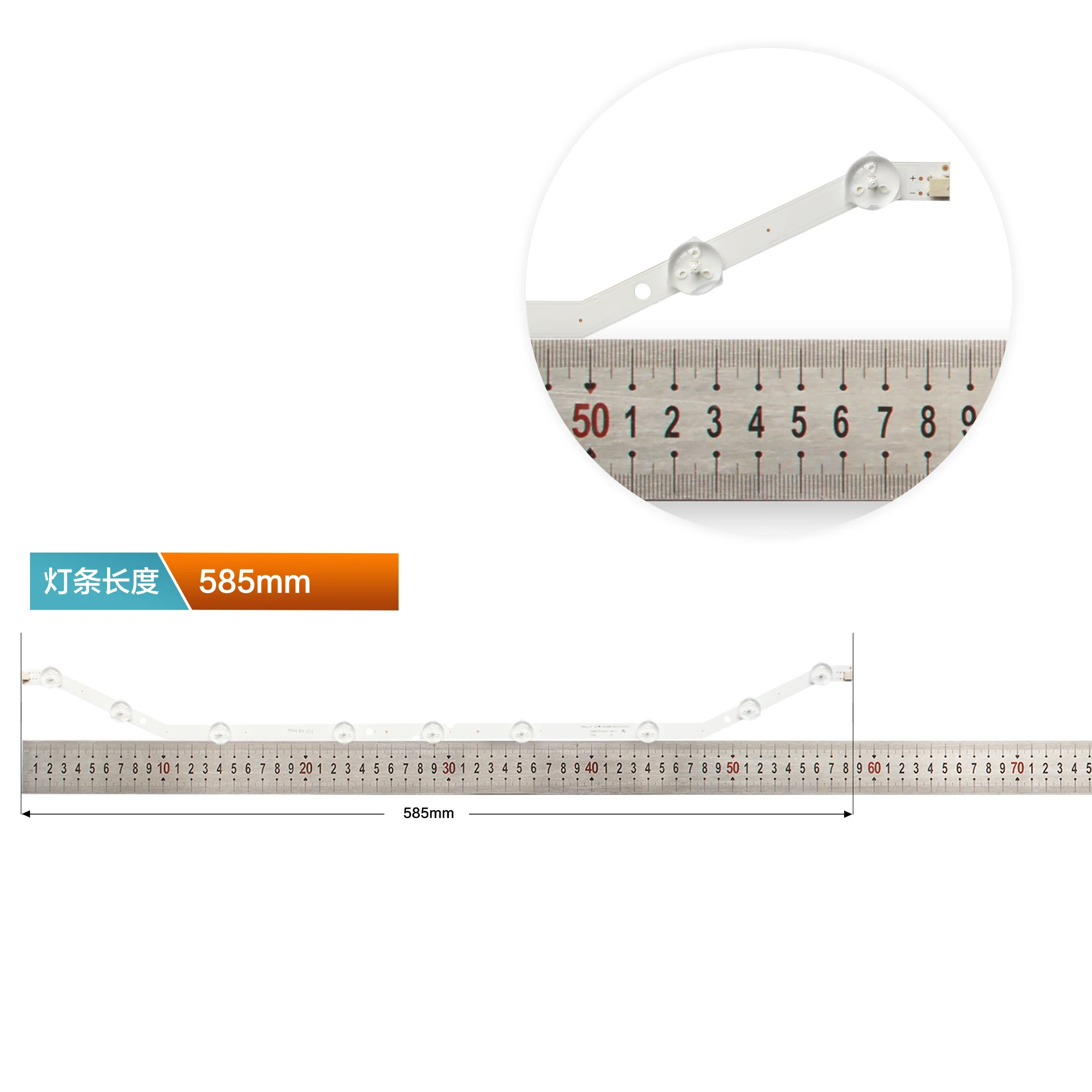 Новинка Светодиодная лента 2 шт фотолампа для 2013SVS32 585 мм|ЖК-экраны и панели