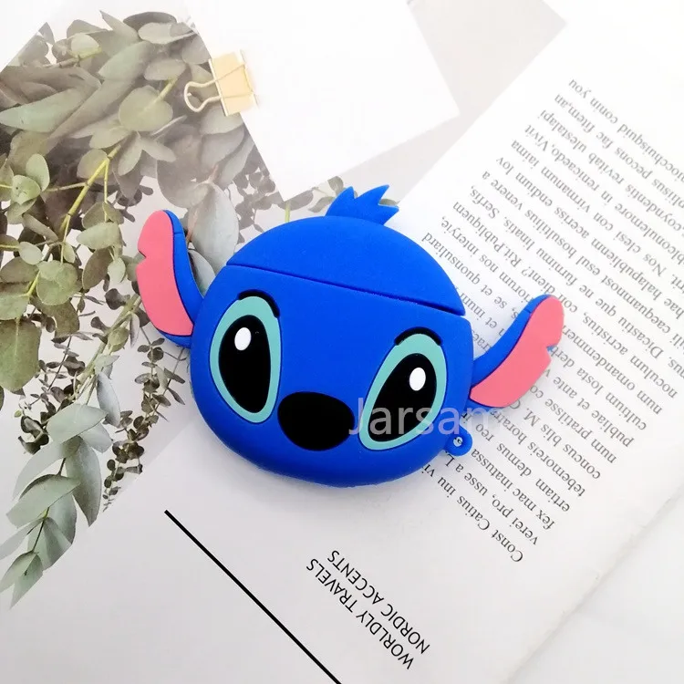 Чехол для Airpods, силиконовый чехол с рисунком для Apple Air pods, милый чехол для наушников, 3D чехол для наушников, аксессуары для наушников - Цвет: 3D big Stith