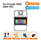 Автомагнитола на Android 11, мультимедийный плеер для Chrysler Aspen 300C 2004-2011, автомобильный dvd-видеоплеер с GPS и навигацией, стереоголовное устройство