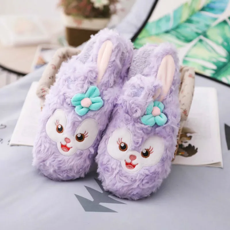 Новинка Женские тапочки Тапочки с рисунком медведя кролика кота Домашняя обувь