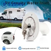 white gravity fresh water fill hatch inlet filter lockable for rv boat camper trailer caravan accessories autocaravana