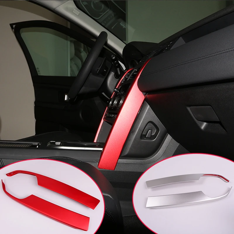 

Отделка центральной консоли автомобиля для Land Rover Discovery Sport 2015-2019, центральная консоль из сплава, панель управления, крышка, отделка, украшение автомобиля