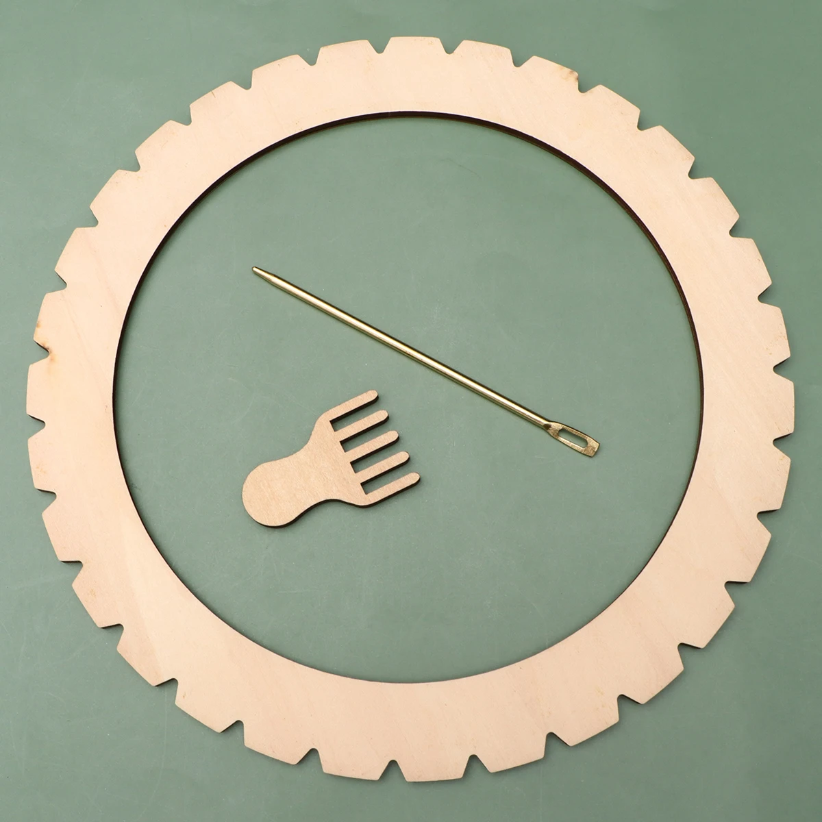 Ткацкий станок из Букового дерева деревянная палочка расческа ручная работа