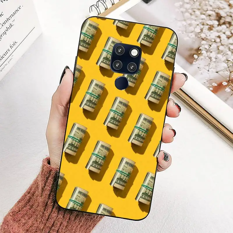 Чехол для телефона MaiYaCa с рисунком денег доллара рубля DIY huawei mate 8 S 9 30 10 lite 10pro 20 X 20pro