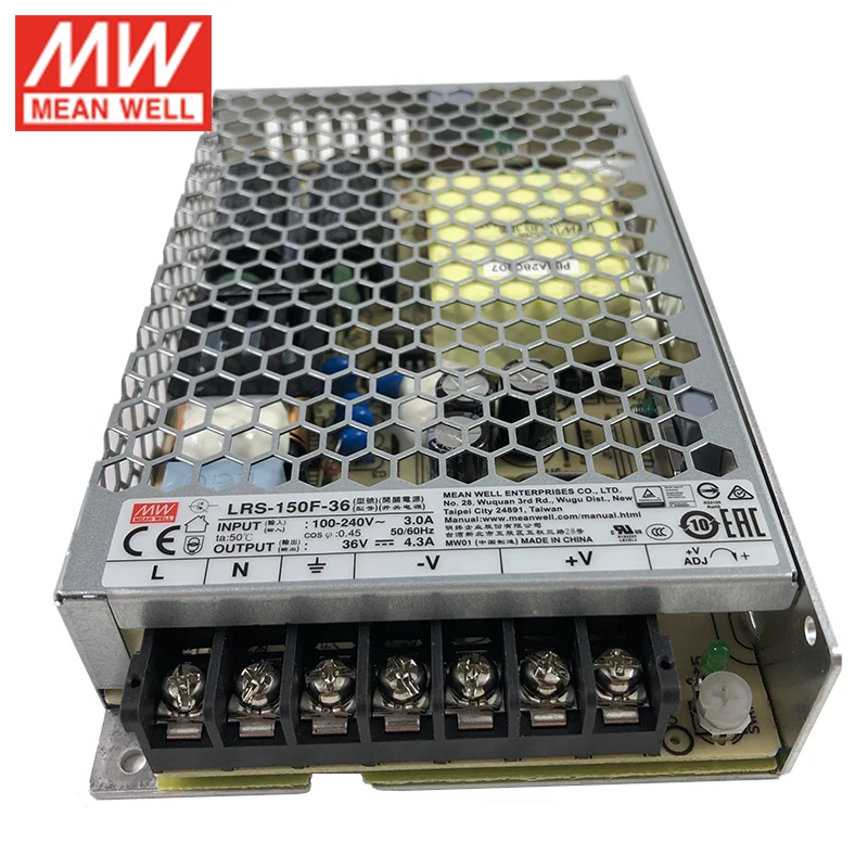 Импульсный источник питания MEAN WELL LRS 150F 36 150 Вт В 110 В/В переменного тока на