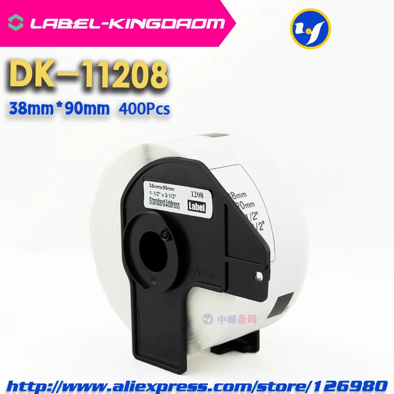 20 ,  DK-11208  38  * 90  400 .,    Brother Label,   DK11208 DK-1208