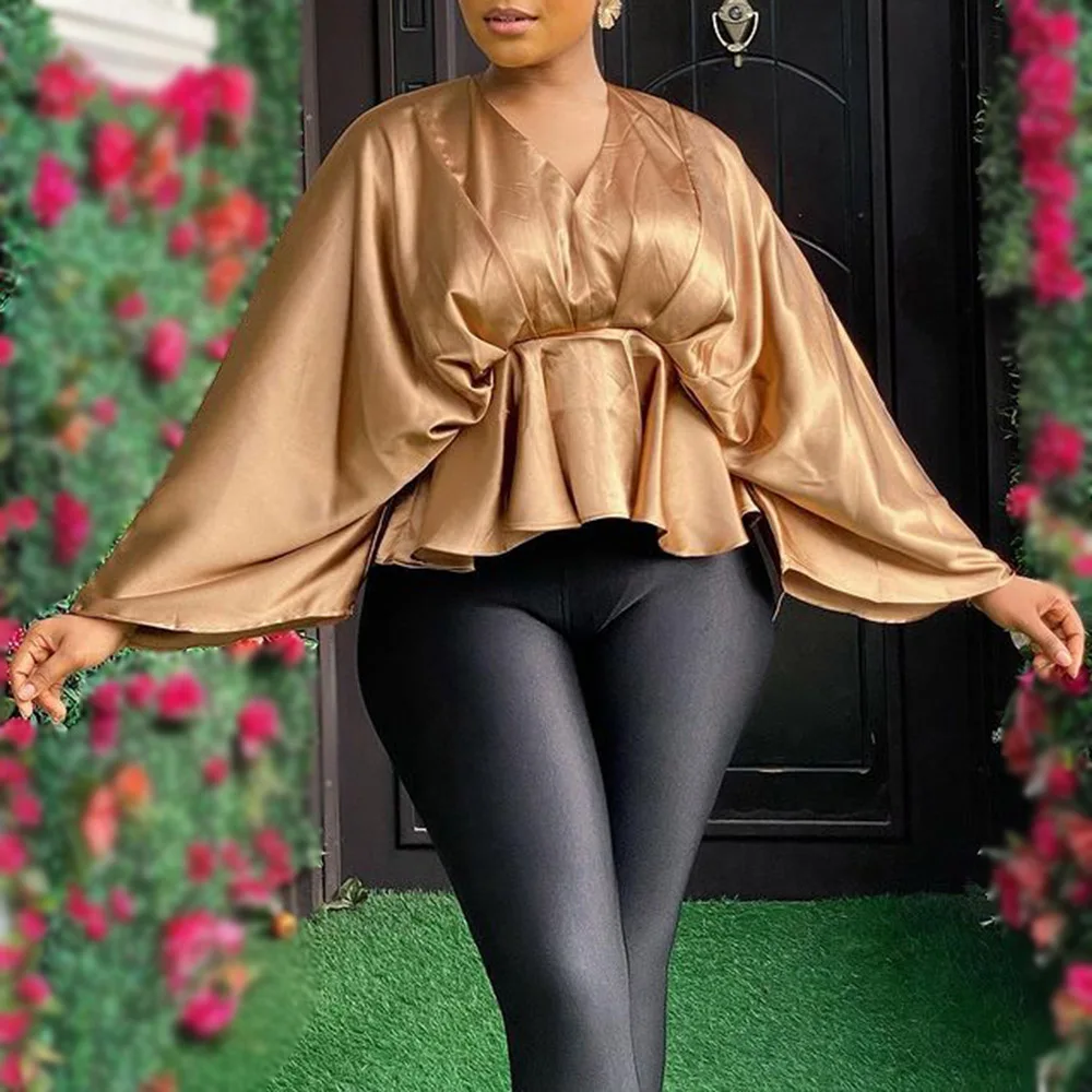 

Solid Color Shirt Loose Top 2021 Summer New Fashion Street Blouse