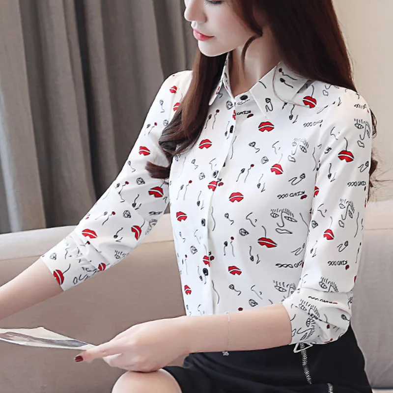 Женские топы и блузки 2019 женские блузы femininas рубашки для женщин одежда шифоновая