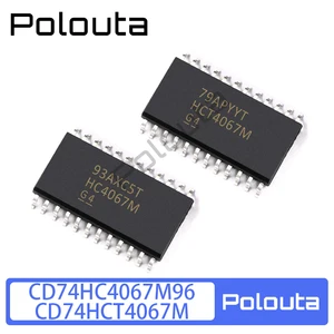10 Pcs CD74HC4067M96 CD74HCT4067M SOIC-24 Multiplexer Demultiplexer Acoustic Components Kits Arduino Nano Integrated Circuit