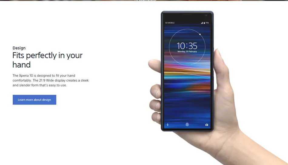 Мобильный телефон sony Xperia 10 4 Гб 64 Гб Dual SIM I4193 6 дюймов 1080x2520 Восьмиядерный процессор Snapdragon NFC 13MP Android 9