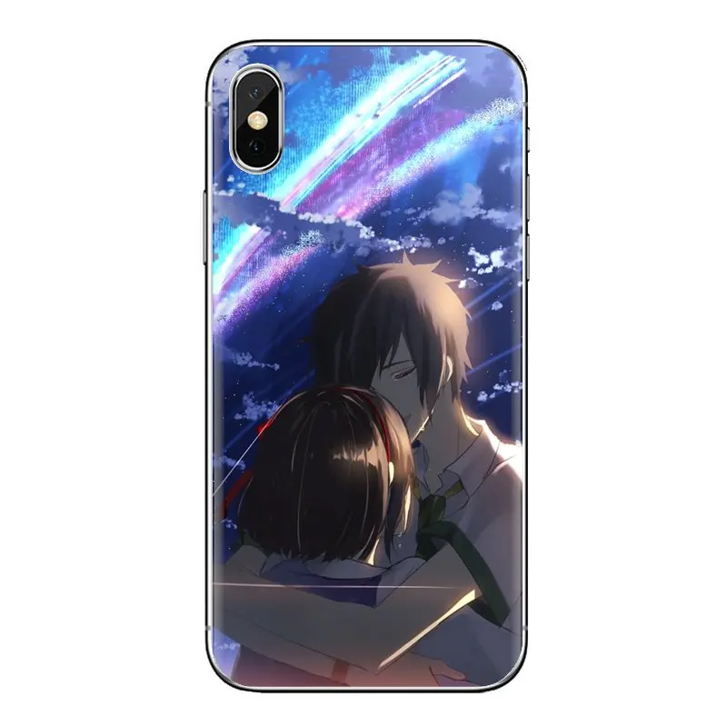 Transparent Soft Shell Covers For Samsung Galaxy J1 J2 J3 J4 J5 J6 J7 J8 Plus 2018 Prime 2015 2016 2017 anime movie your name |