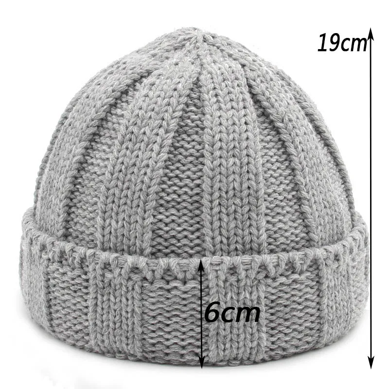 Зимние шапки шапка в стиле хип-хоп уличная вязаная для женщин мужчин акриловая