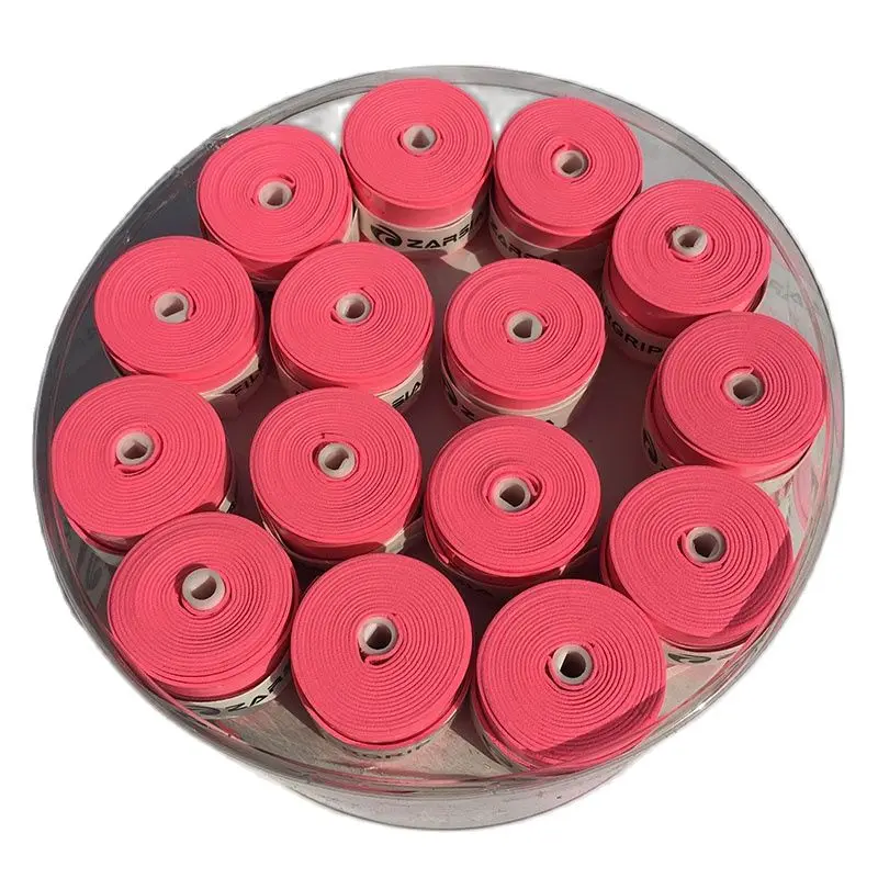 Бесплатная доставка ZARSIA (розовый) липкая ручка для тенниса бадминтона ракетка